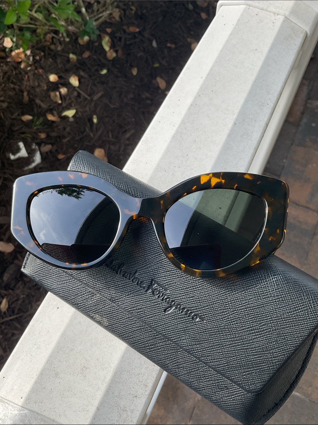 Salvatore Ferragamo Sunglasses, New. Comes With Sunglass Case, Etc.